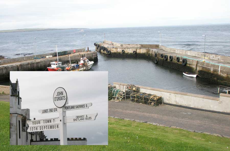 John o'Groats by campervan