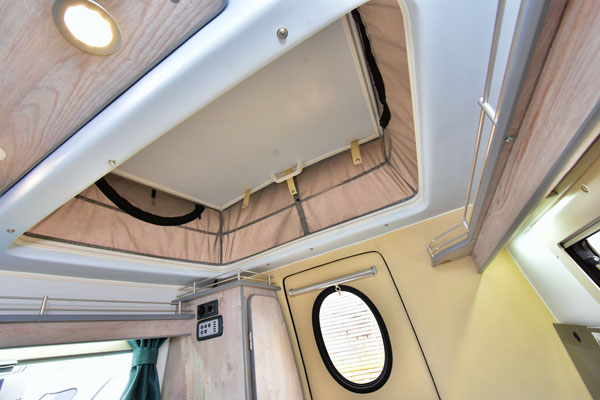 Go-Pod popup interior